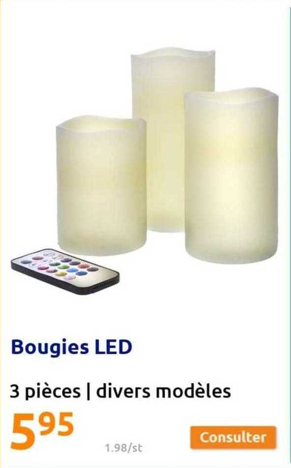 Bougies Led