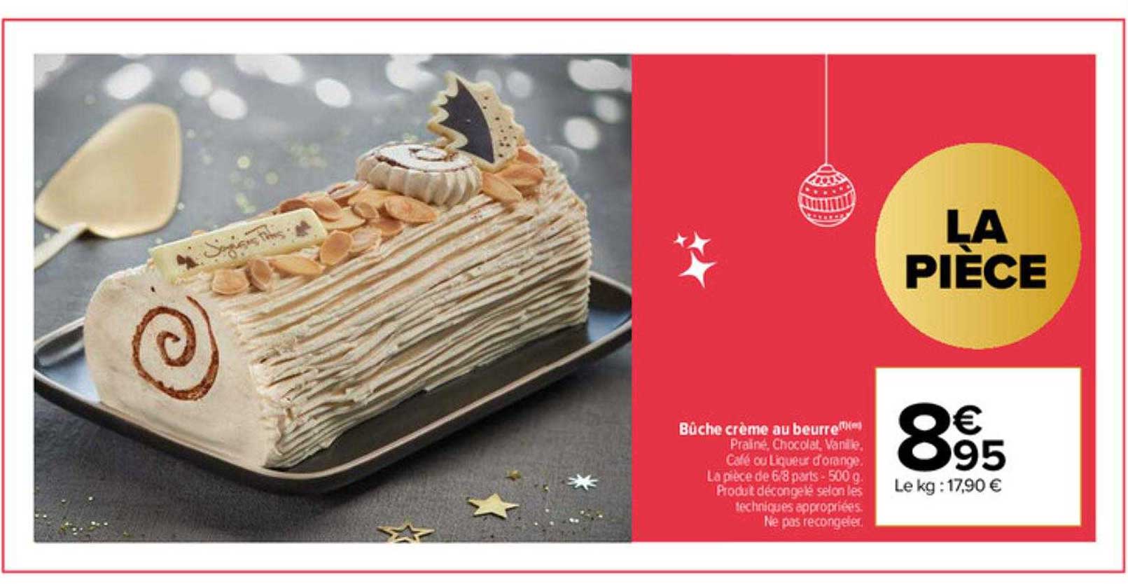 Bûche Crème Au Beurre