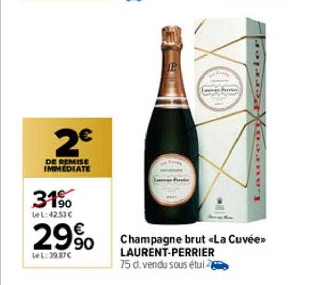 Champagne Brut «le Cuvée» Laurent-perrier