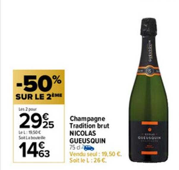 Champagne Tradition Brut Nicolas Queusquin