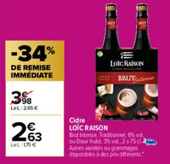 cidre loïc raison