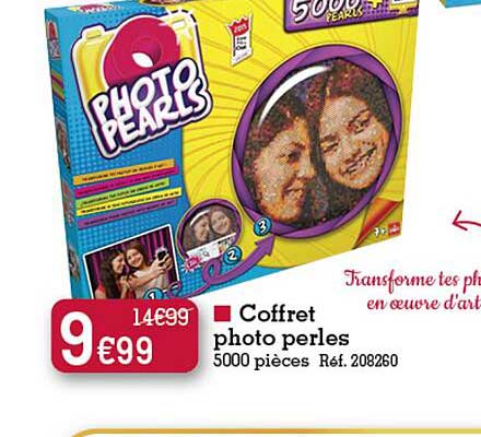 Coffret Photo Perles