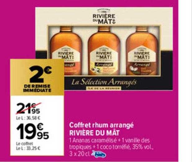 Coffret Rhum Arrangé Rivière Du Mât