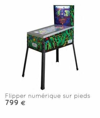 flipper numérique sur pieds