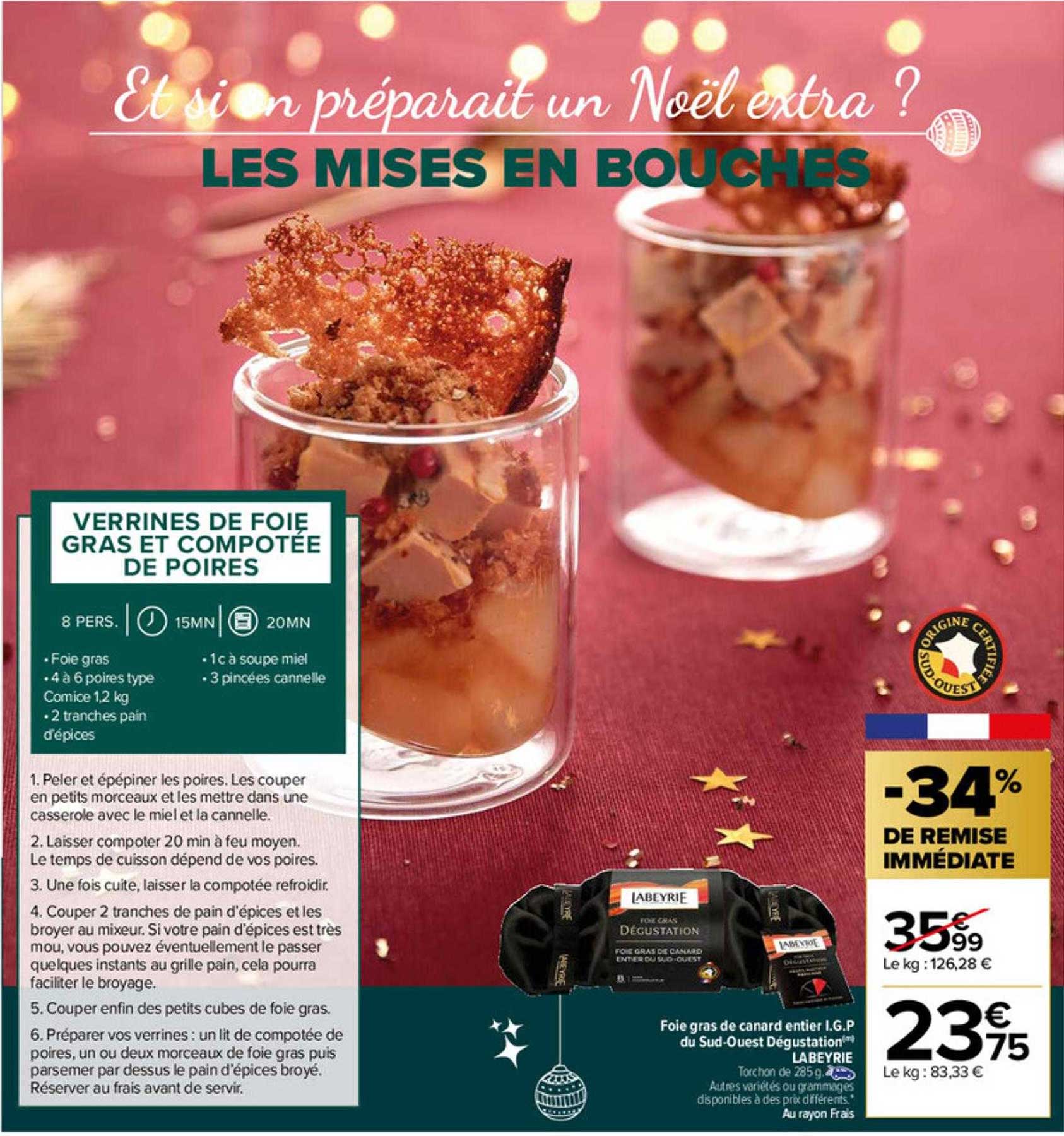 foie gras de canard entier i.g.p. du sud ouest dégustation labeyrie