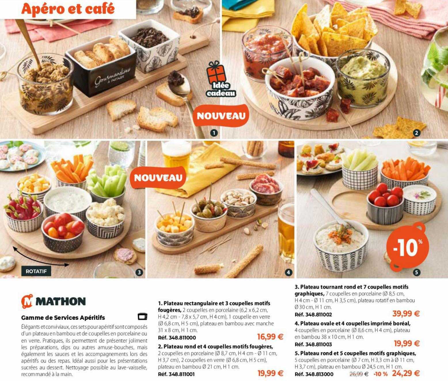 gamme de services apéritifs