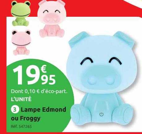 lampe edmond ou froggy