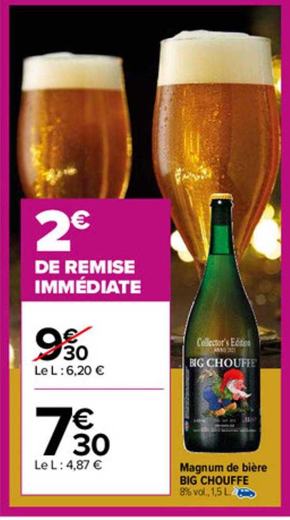 magnum de bière big chouffe