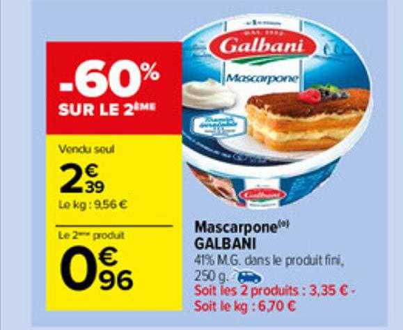 Mascarpone Galbani