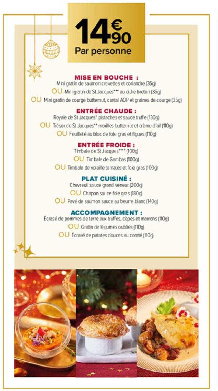 Mise En Bouche, Entrée Chaude, Entrée Froide, Plat Cuisiné, Accompagnement