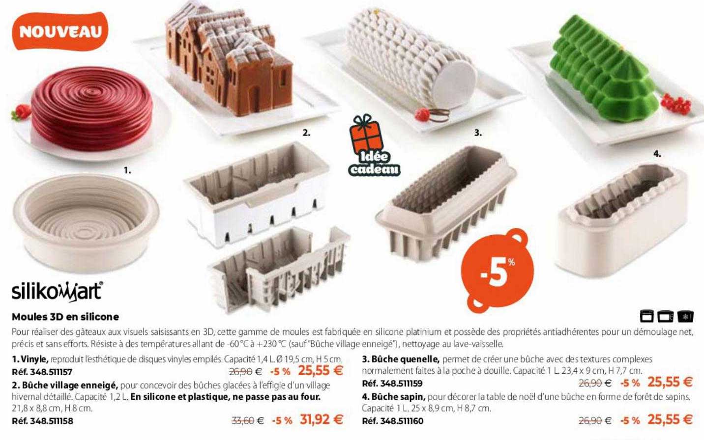 Moules 3d En Silicone