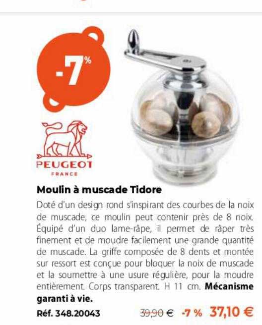 moulin à muscade tidore