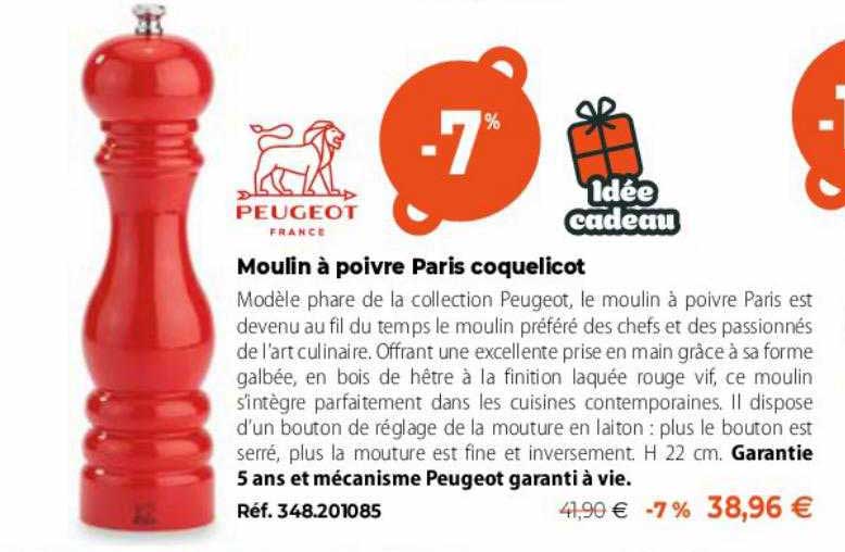 Moulin à Poivre Paris Coquelicot