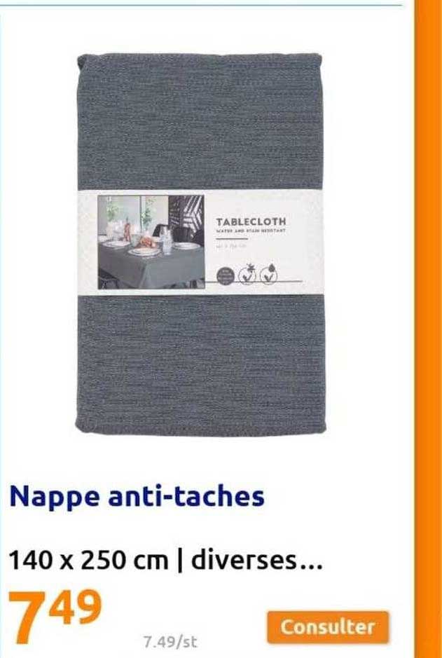nappe anti-taches