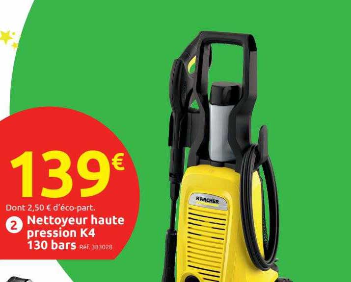 nettoyeur haute pression k4 130 bars