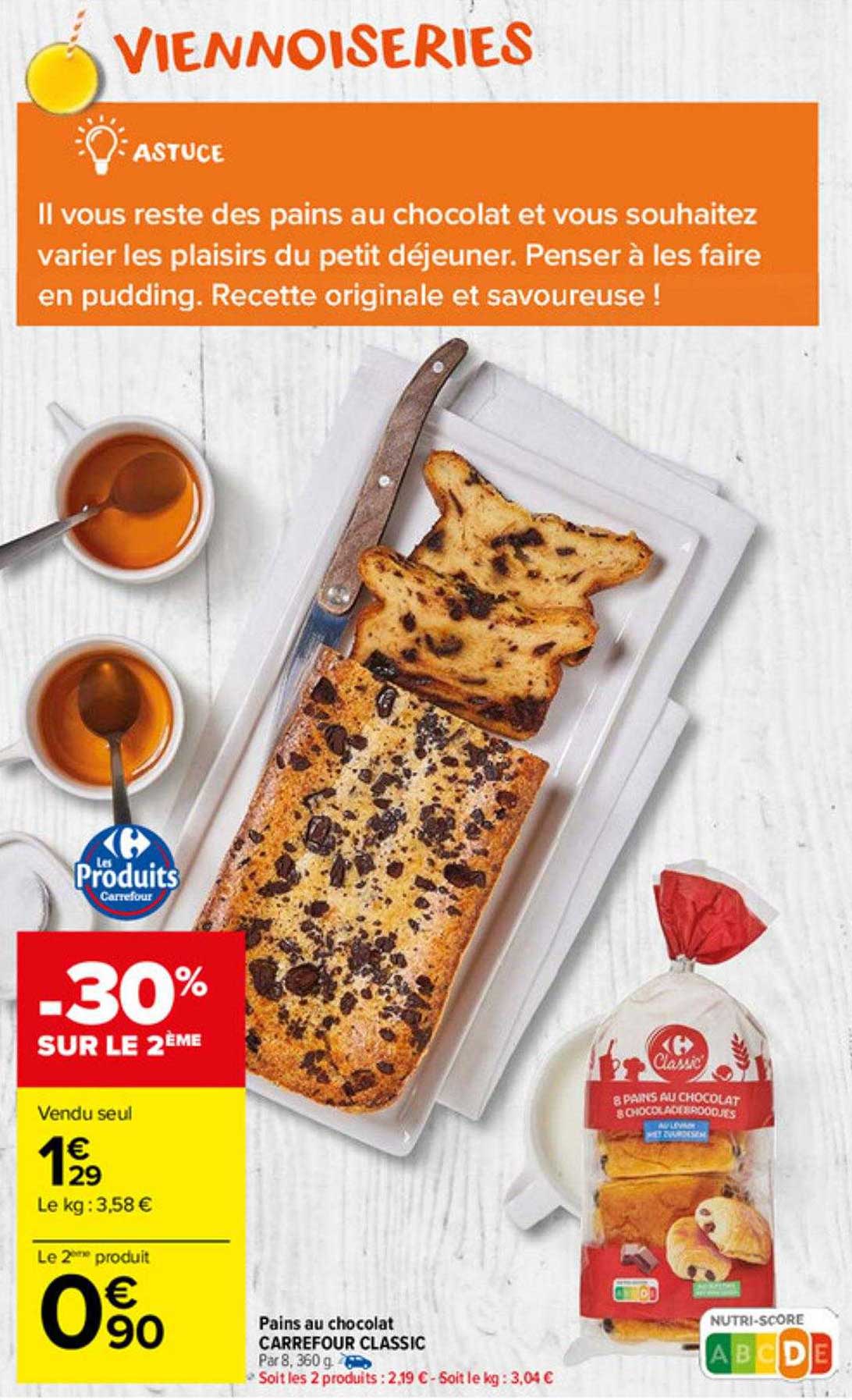 Pains Au Chocolat Carrefour Classic