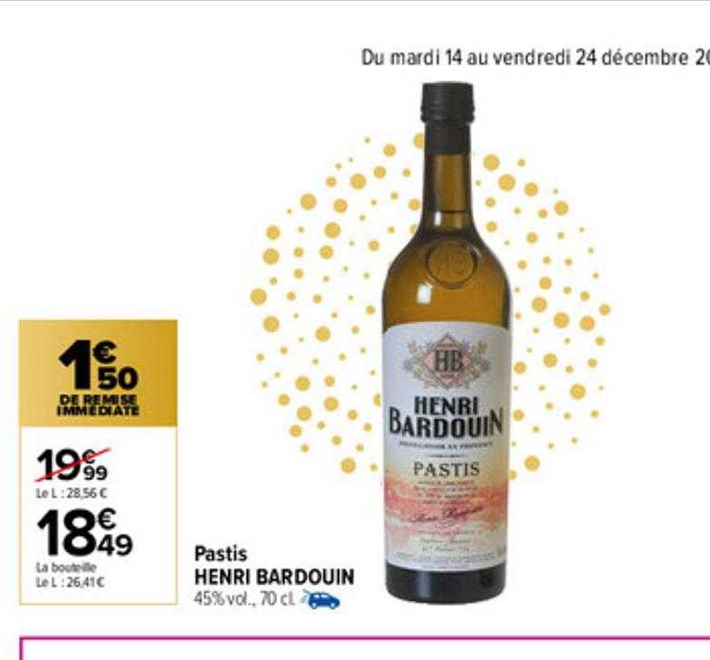 pastis henri bardouin