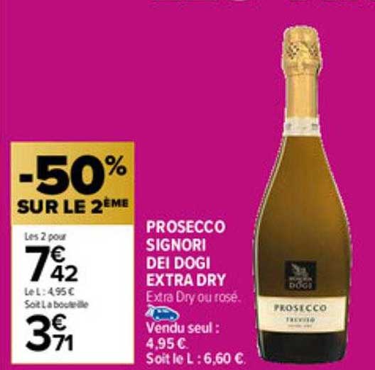 prosecco signori dei dogi extra dry
