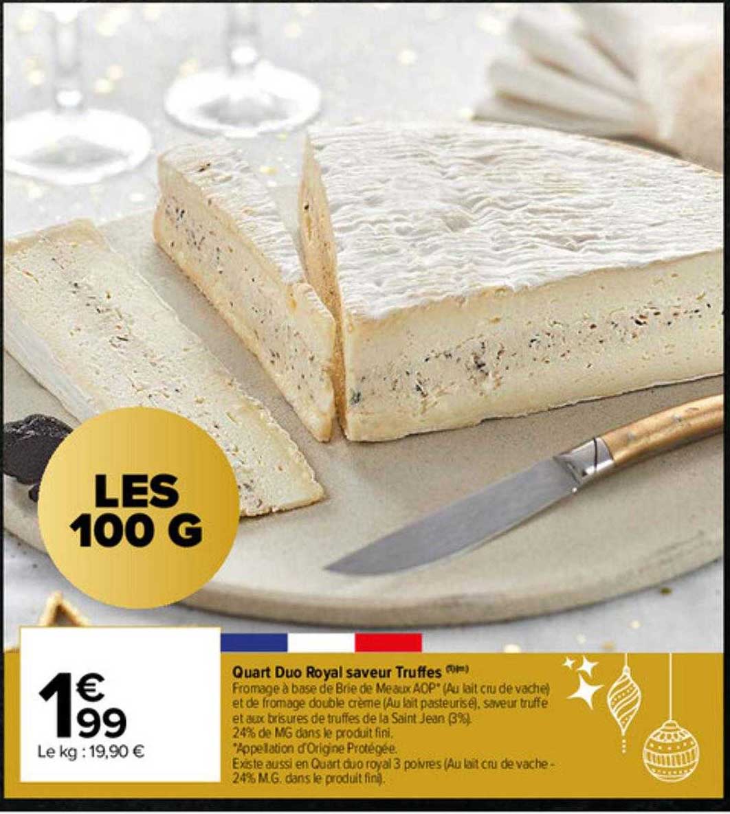 Quart Duo Royal Saveur Truffes