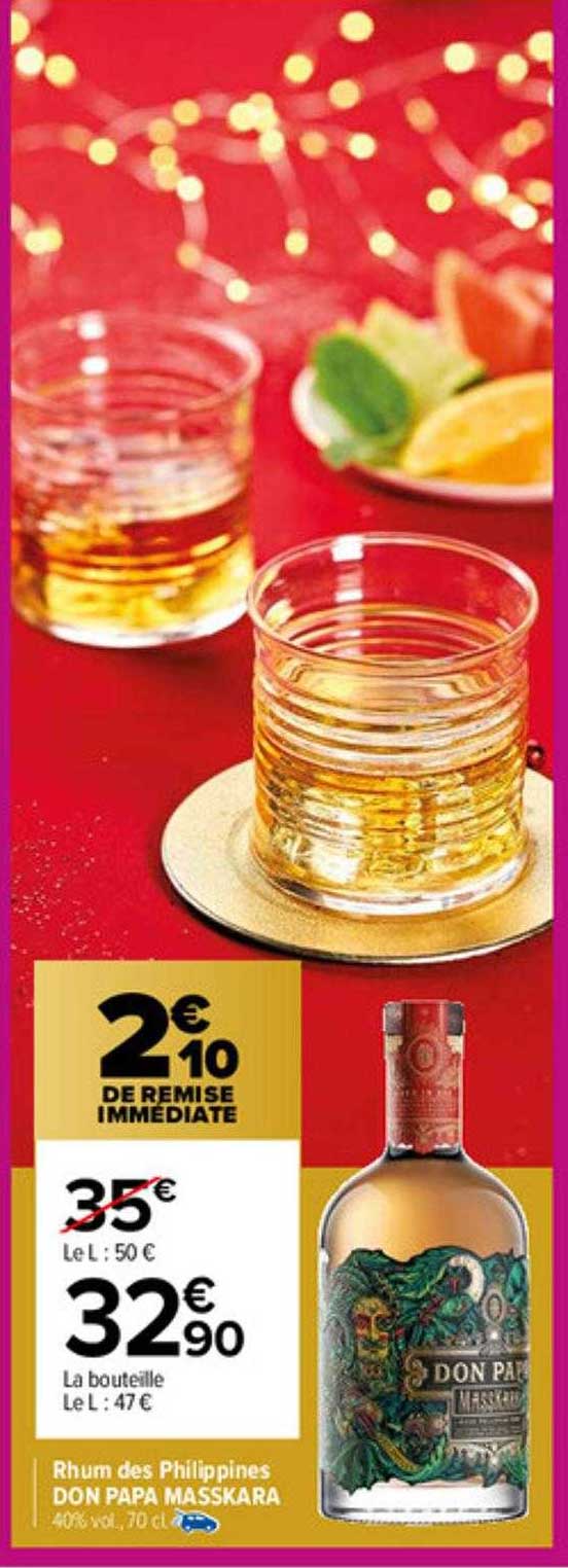 rhum des philippines don papa masskara