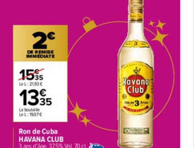 Ron De Cuba Havana Club