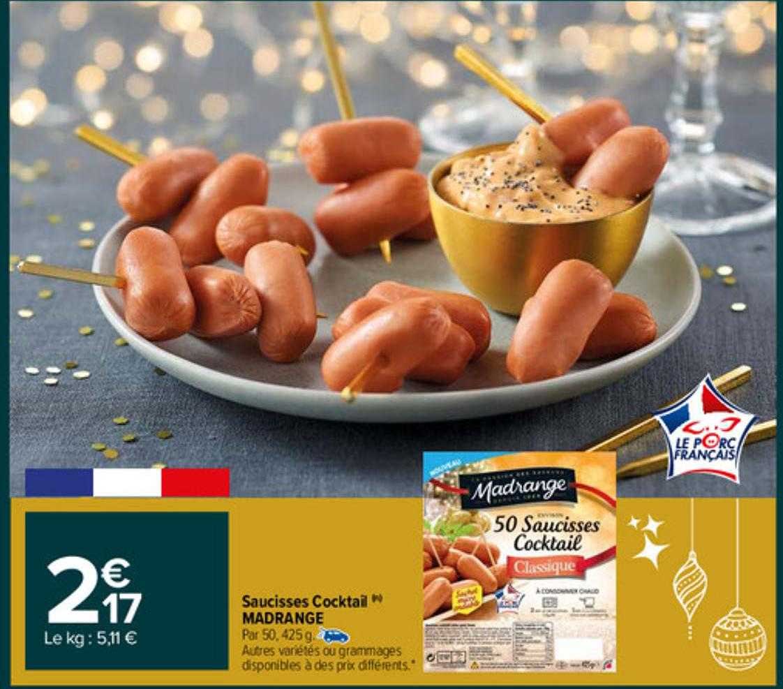Saucisses Cocktail Madrange
