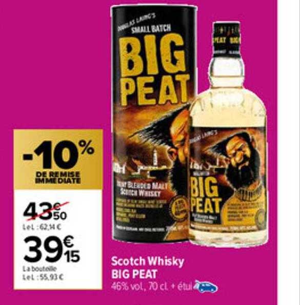 scotch whisky big peat
