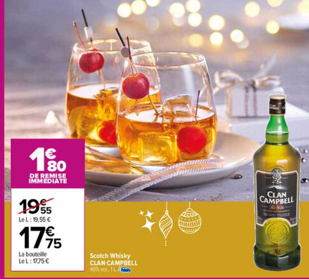 scotch whisky clan campbell