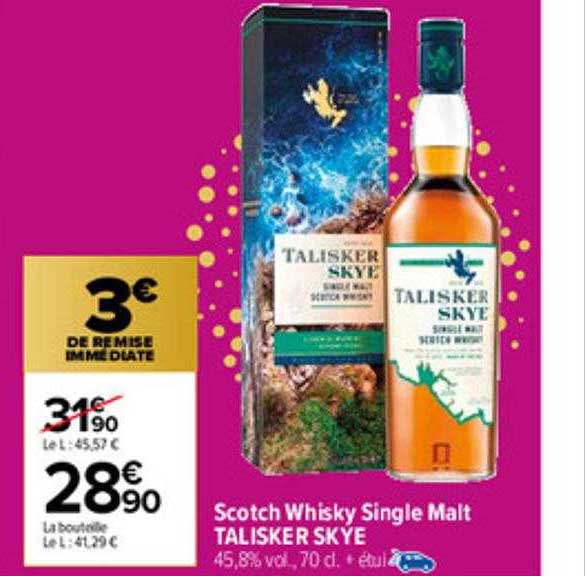 scotch whisky single malt talisker skye