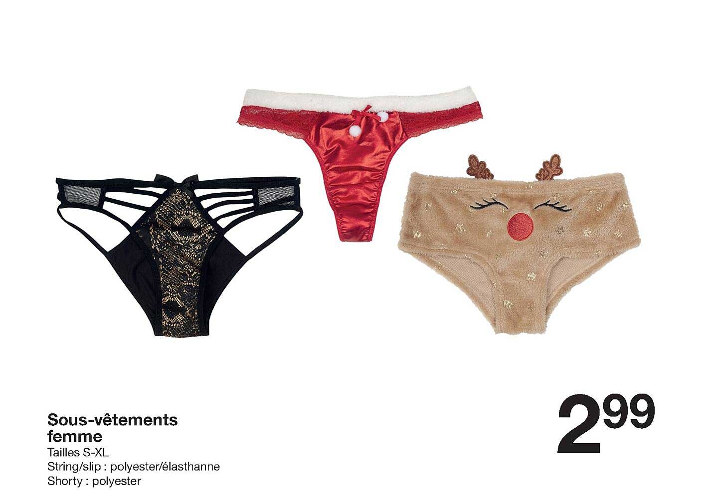 sous-vêtements femme