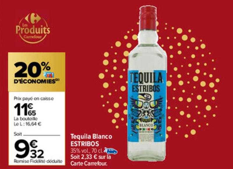 tequila blanco estribos