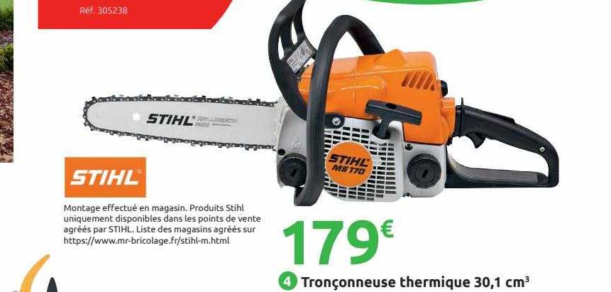tronçonneuse thermique 30.1 cm3 stihl