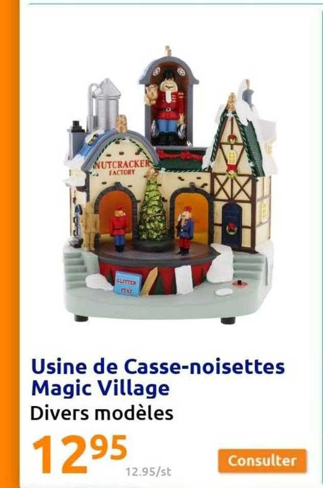 usine de casse-noisettes magic village