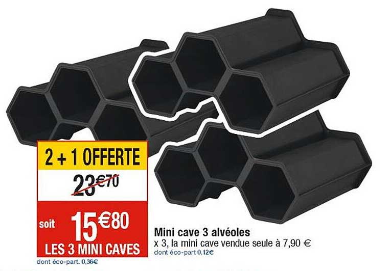 Mini Cave 3 Alvéoles