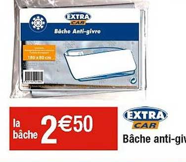 bâche anti-givre extra car