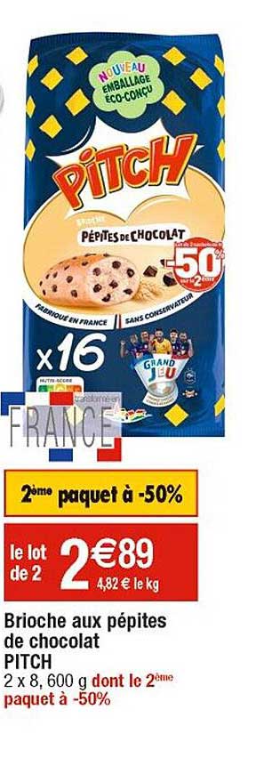 Brioche Aux Pépites De Chocolat Pitch