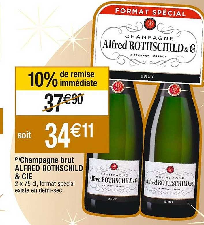 champagne brut alfred rothschild & cie