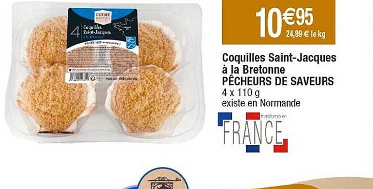 coquilles saint-jacques à la bretonne pêcheurs de saveurs