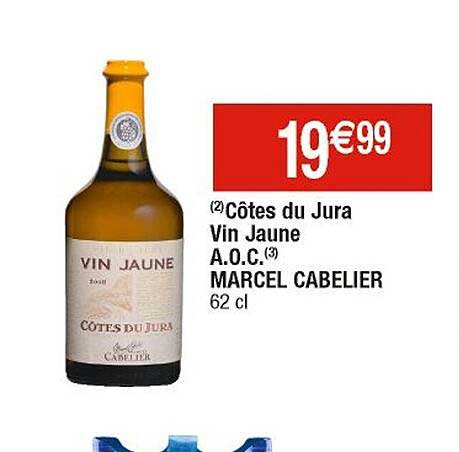 côtes du jura vin jaune a.o.c. marcel cabelier