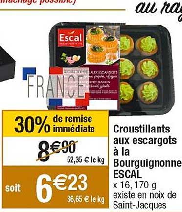 croustillants aux escargots à la bourguignonne escal