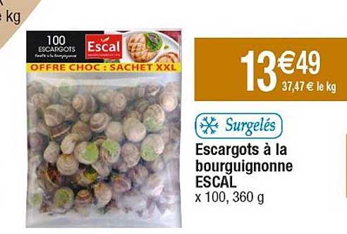 escargots à la bourguignonne escal