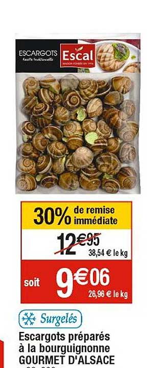 escargots préparés à la bourguignonne gourmet d'alsace escal