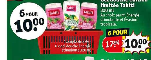 gel douche énergie stimulante