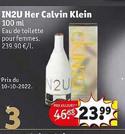 In2u Her Calvin Klein