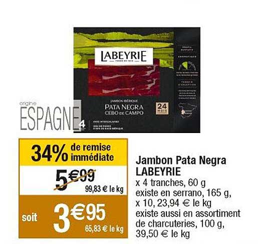 jambon pata negra labeyrie