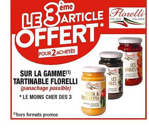 La Gamme Tartinable Florelli
