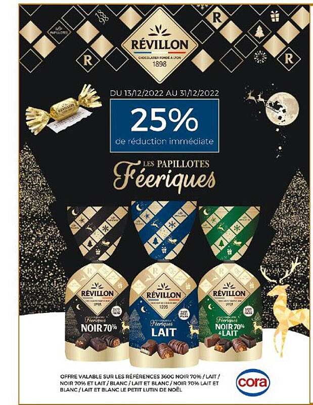 les papillotes féeriques révillon