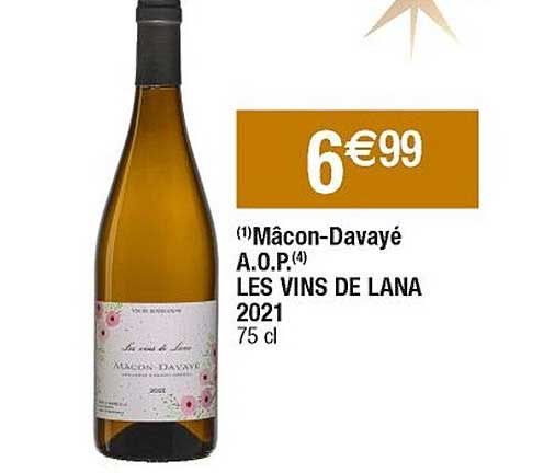 mâcon-davayé a.o.p. les vins de lana 2021