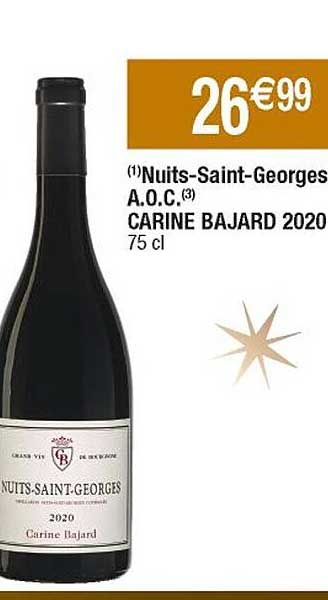 nuits-saint-georges a.o.c. carine bajard 2020