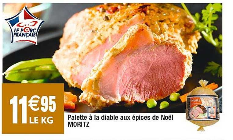 Palette à La Diable Aux épices De Noël Moritz